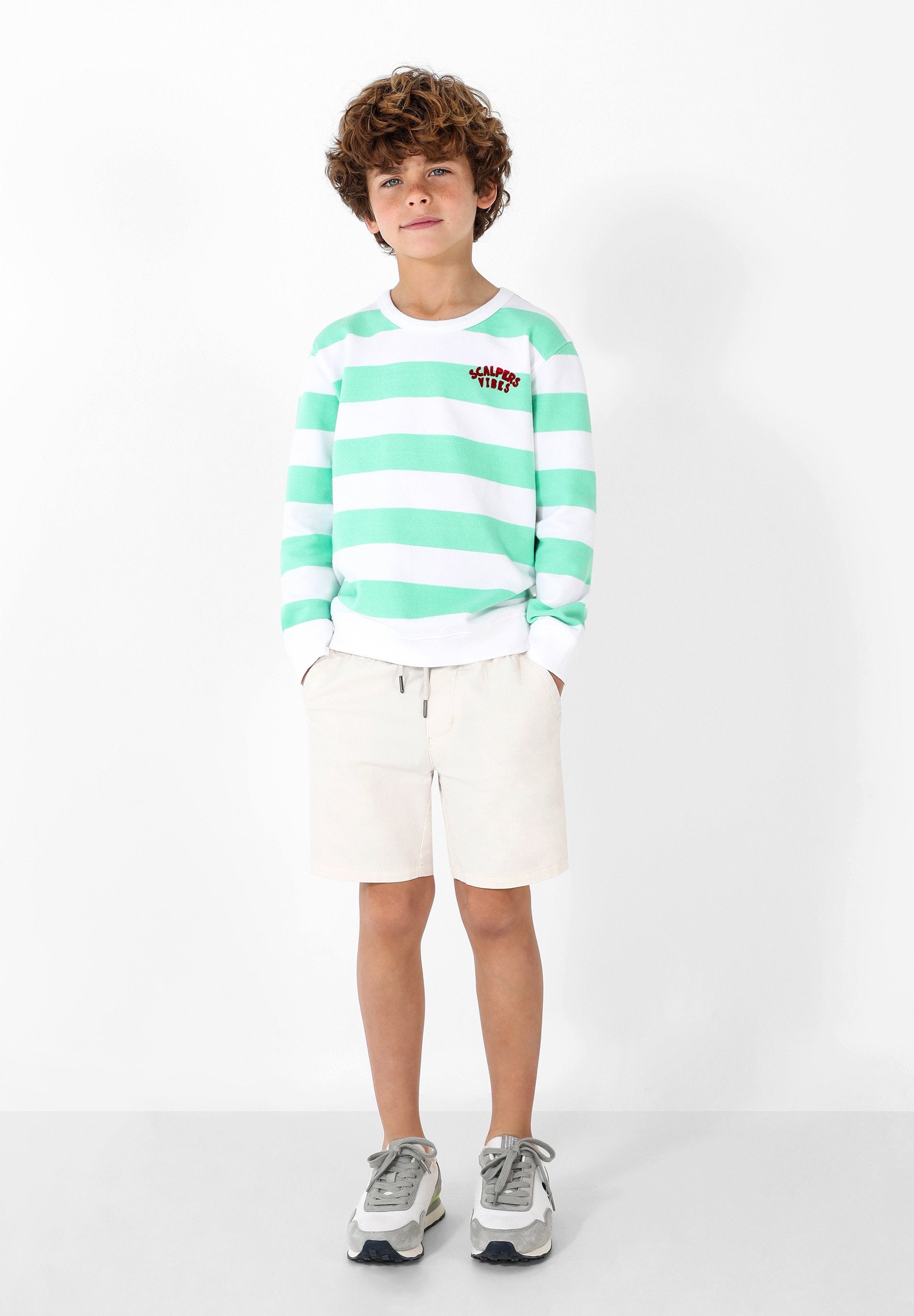 SWEATSHIRT DE RISCAS