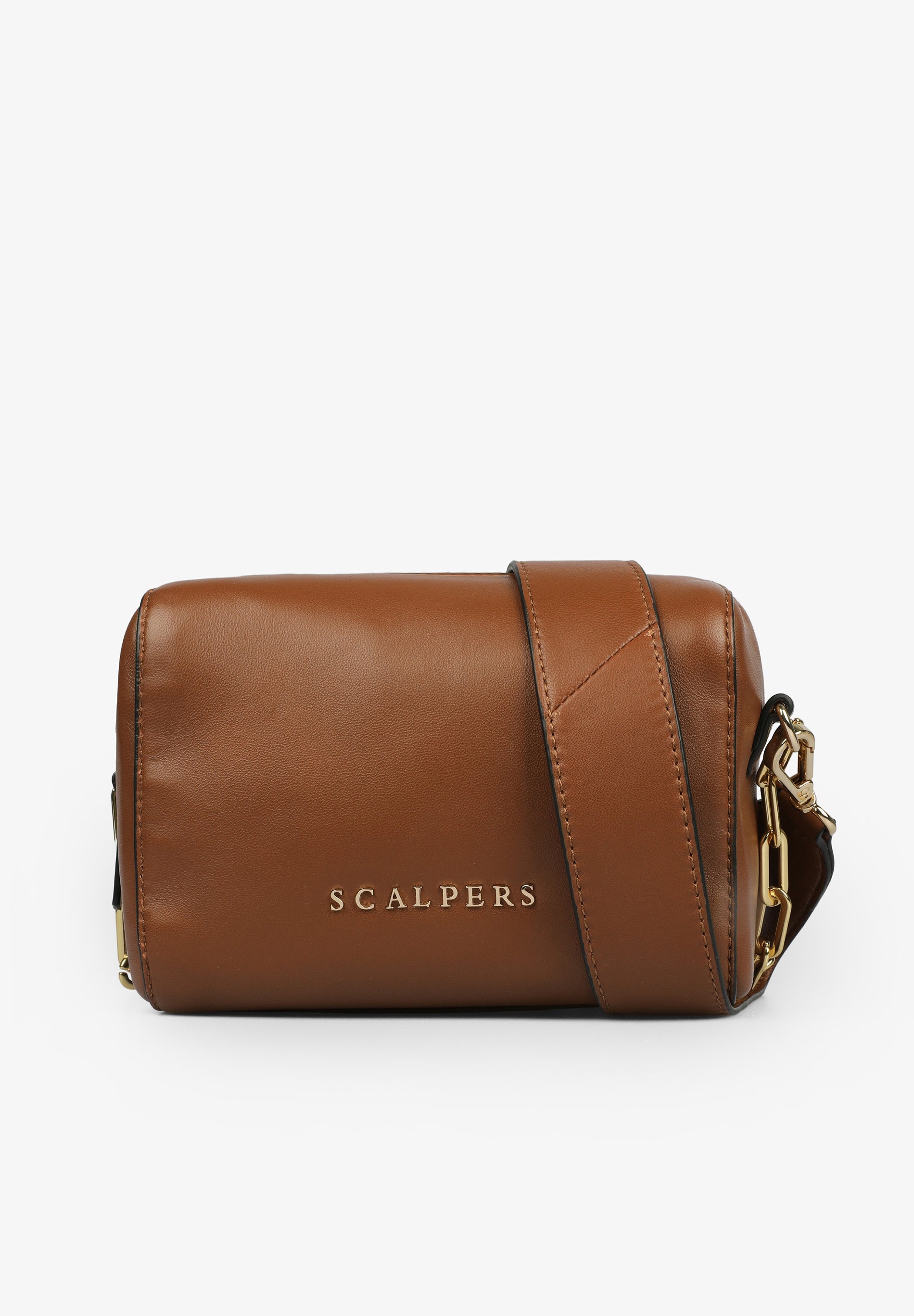 BOLSA BOWLING EM PELE