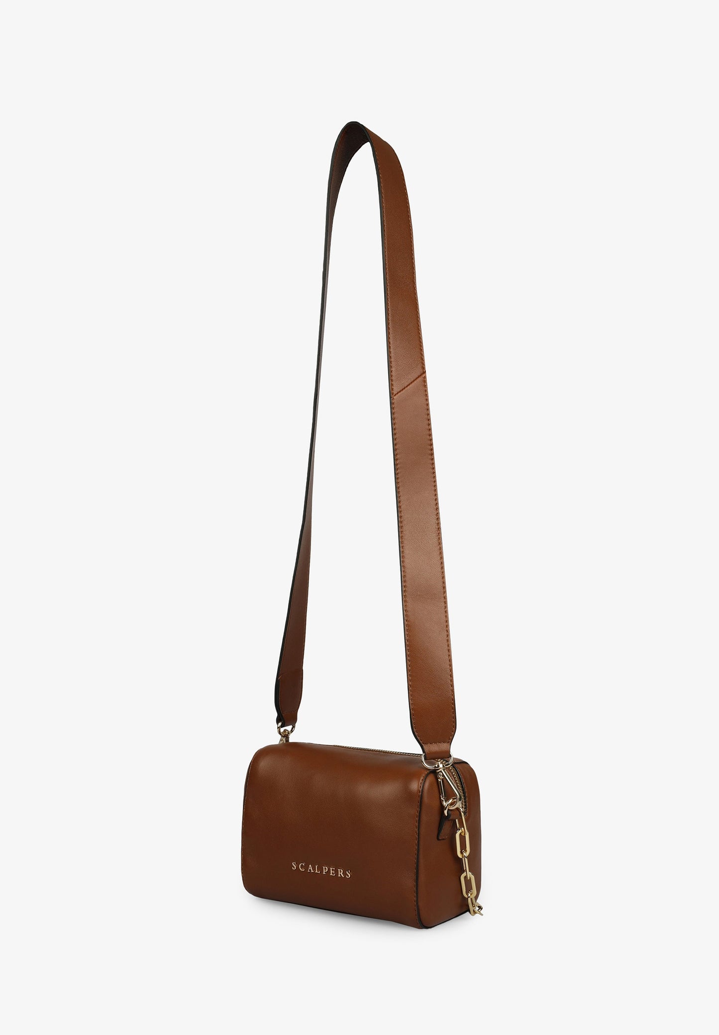BOLSA BOWLING EM PELE